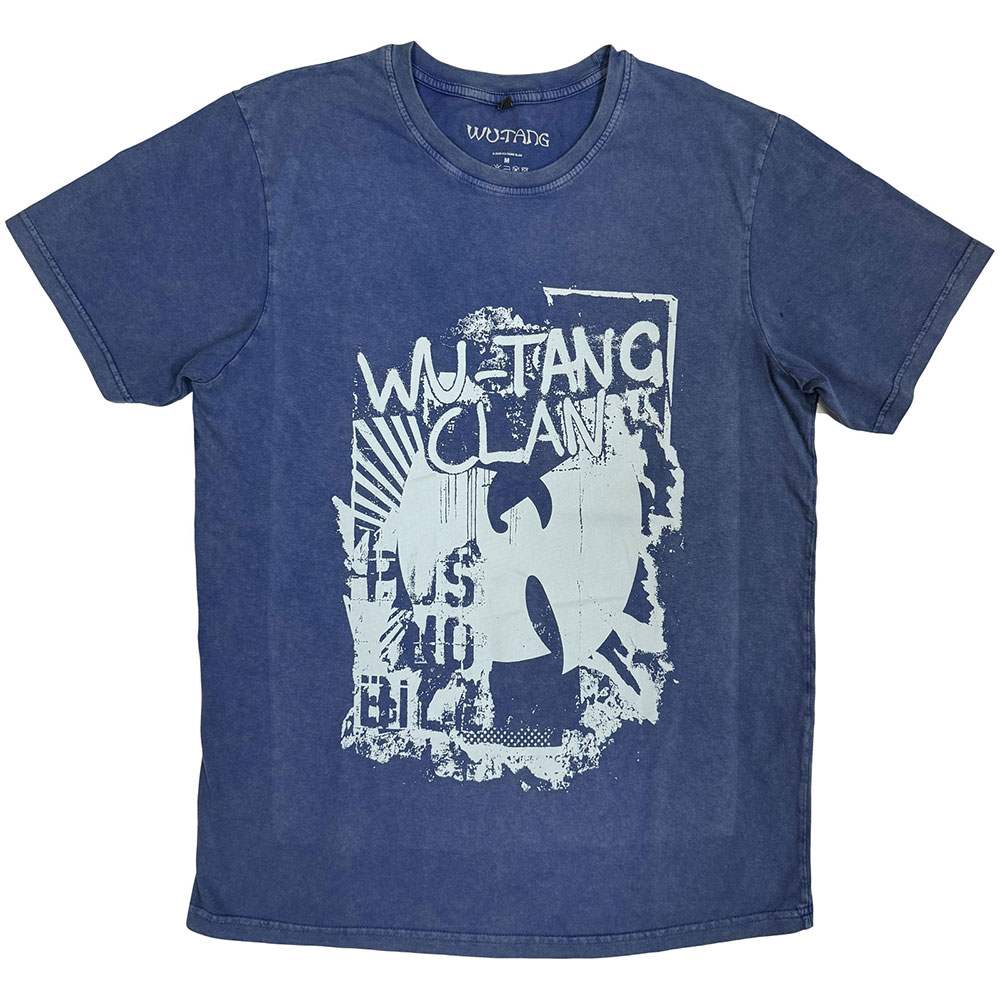 WuTang Clan - Graffiti Mens Tshirt - Blue
